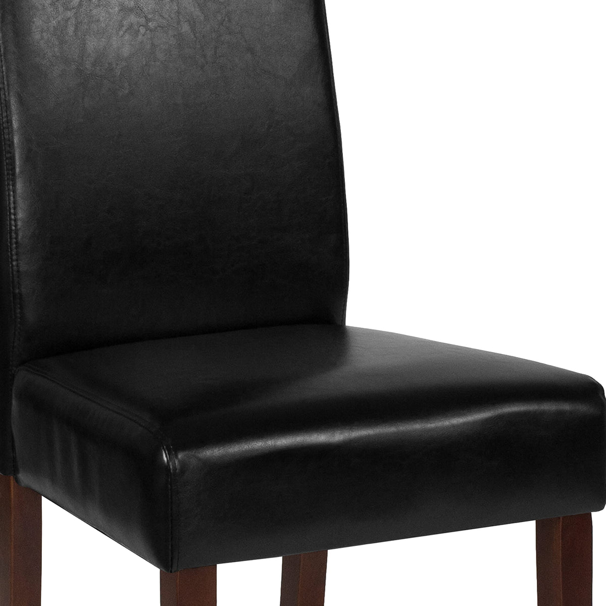 Black Faux Leather Accent Dining Chair M557781