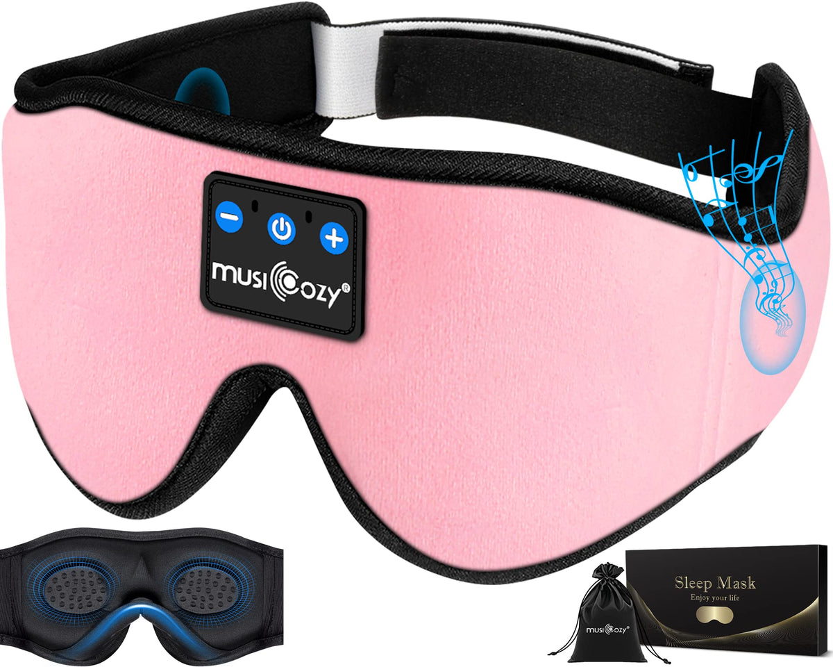 3D Bluetooth Sleep Headphones Headband T469