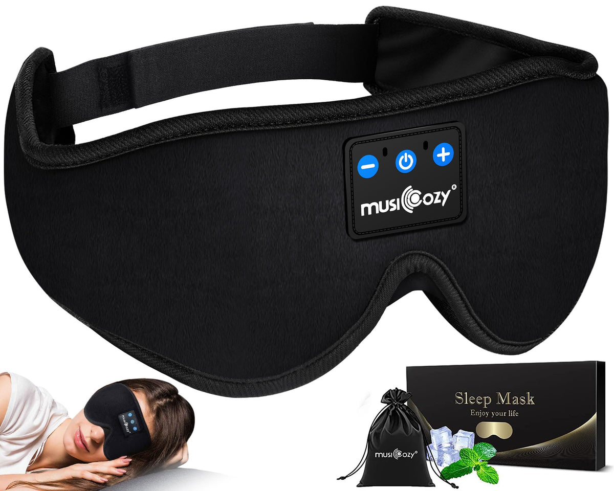 3D Bluetooth Sleep Headphones Headband T469