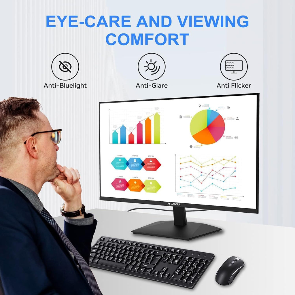 24 Inch 100Hz FHD Computer Monitor H343