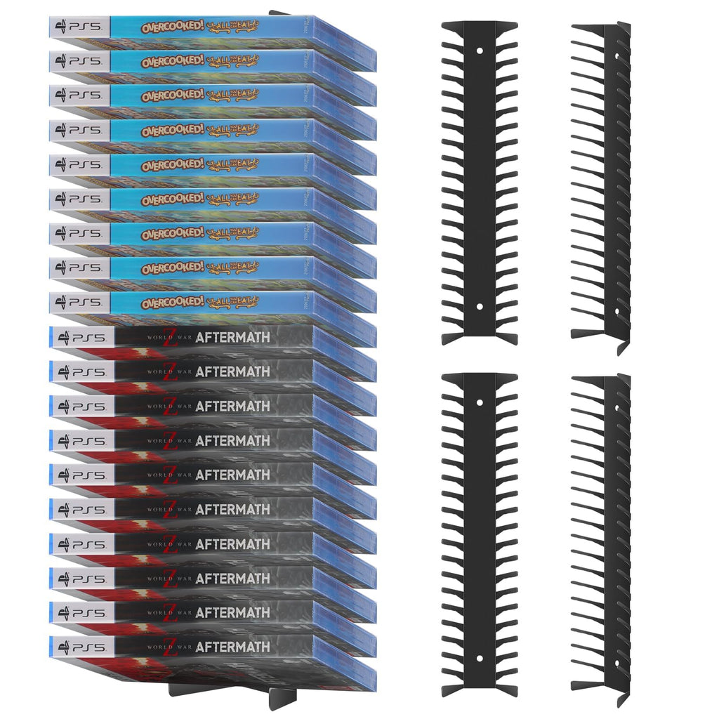 4 Pack Wall Mount DVD Storage Shelf G432