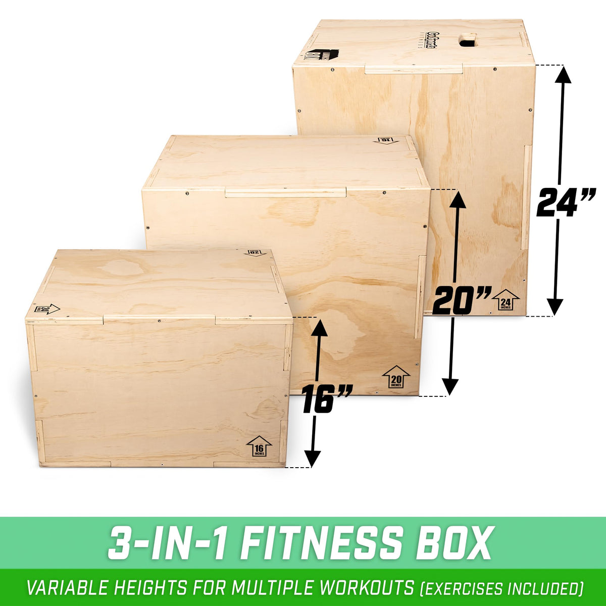 3-in-1 Plyo Jump Box I628