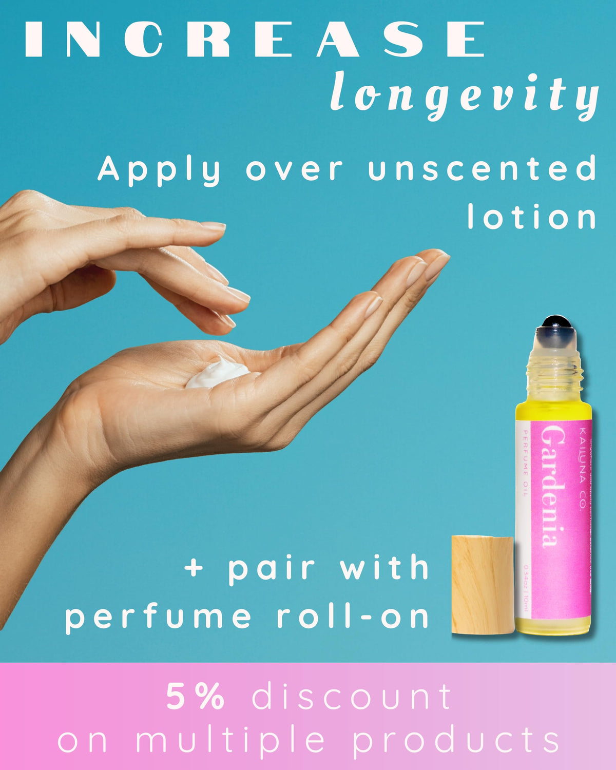 Gardenia Hair & Body Mist with Essential Oils, 15 ml L6789