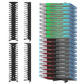4-Pack Wall Mount DVD Holder Metal Video Game Storage Rack T750197