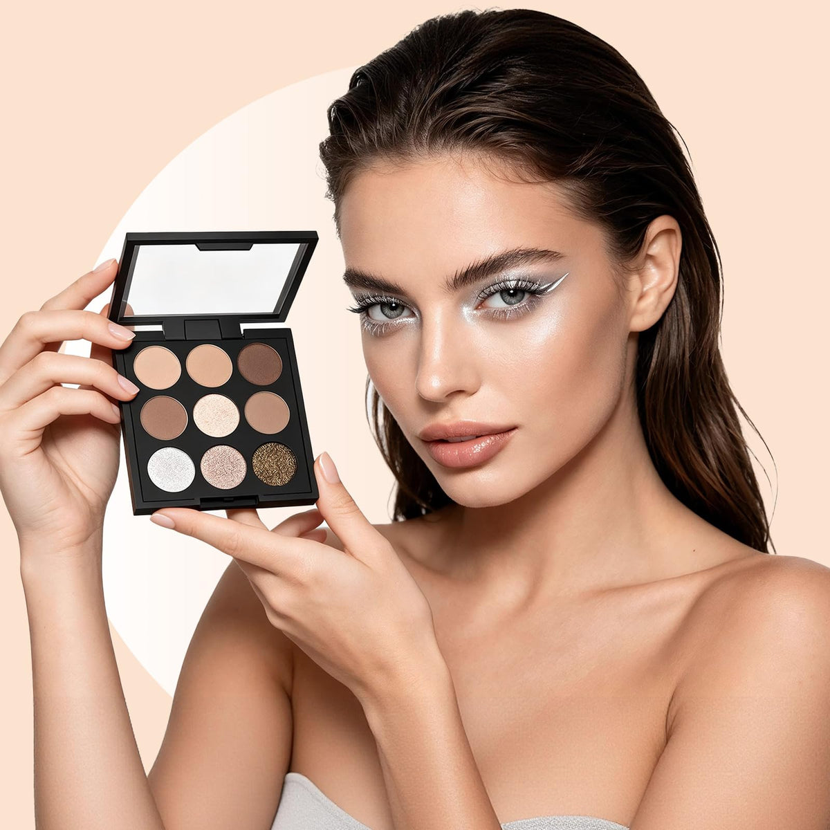 Neutral Eyeshadow Palette 9 Colors C861