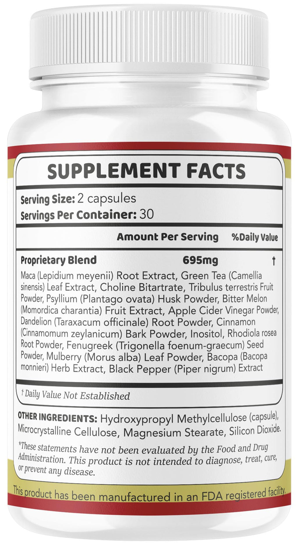 2 Pack 120 Capsules Supplement N47748