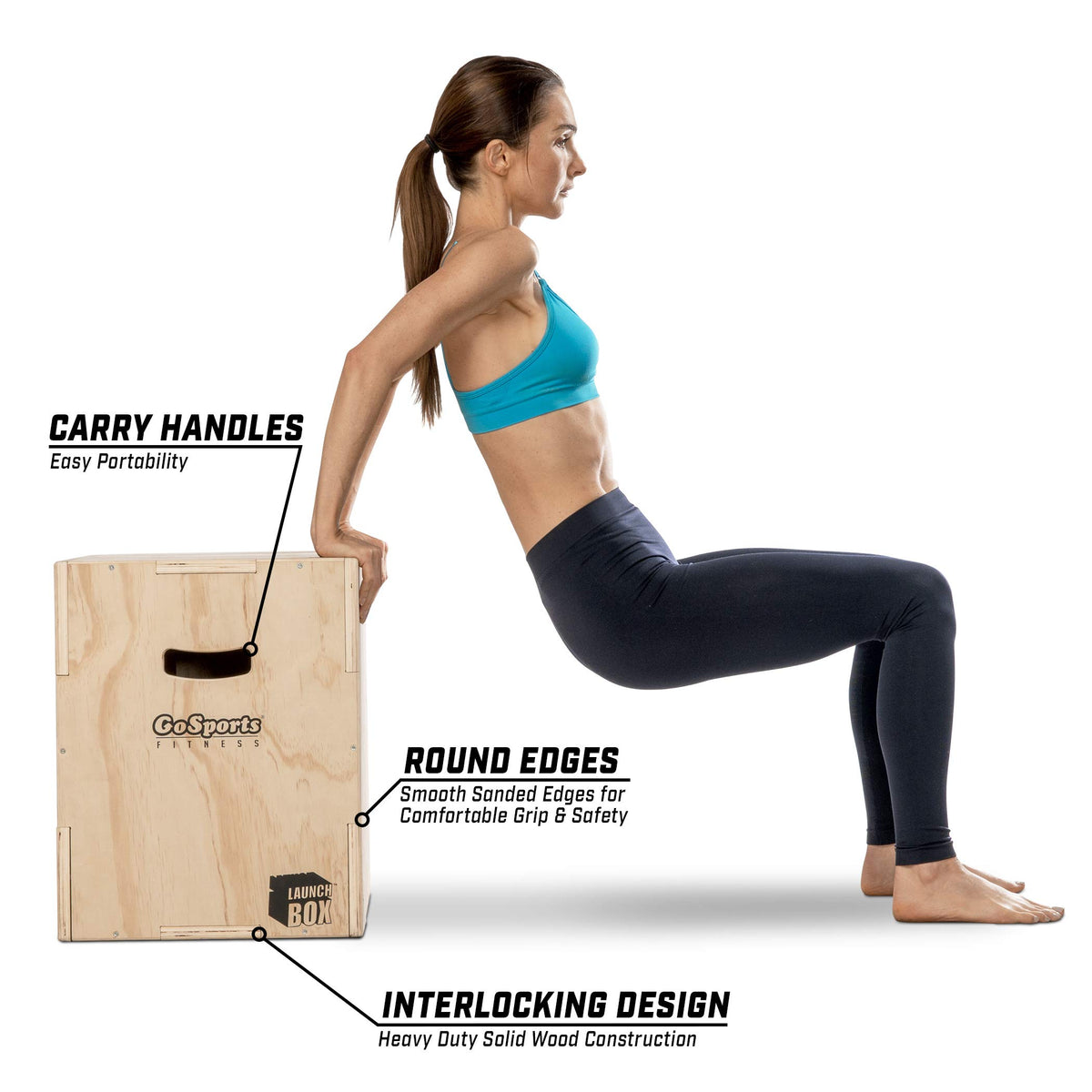 3-in-1 Plyo Jump Box I628