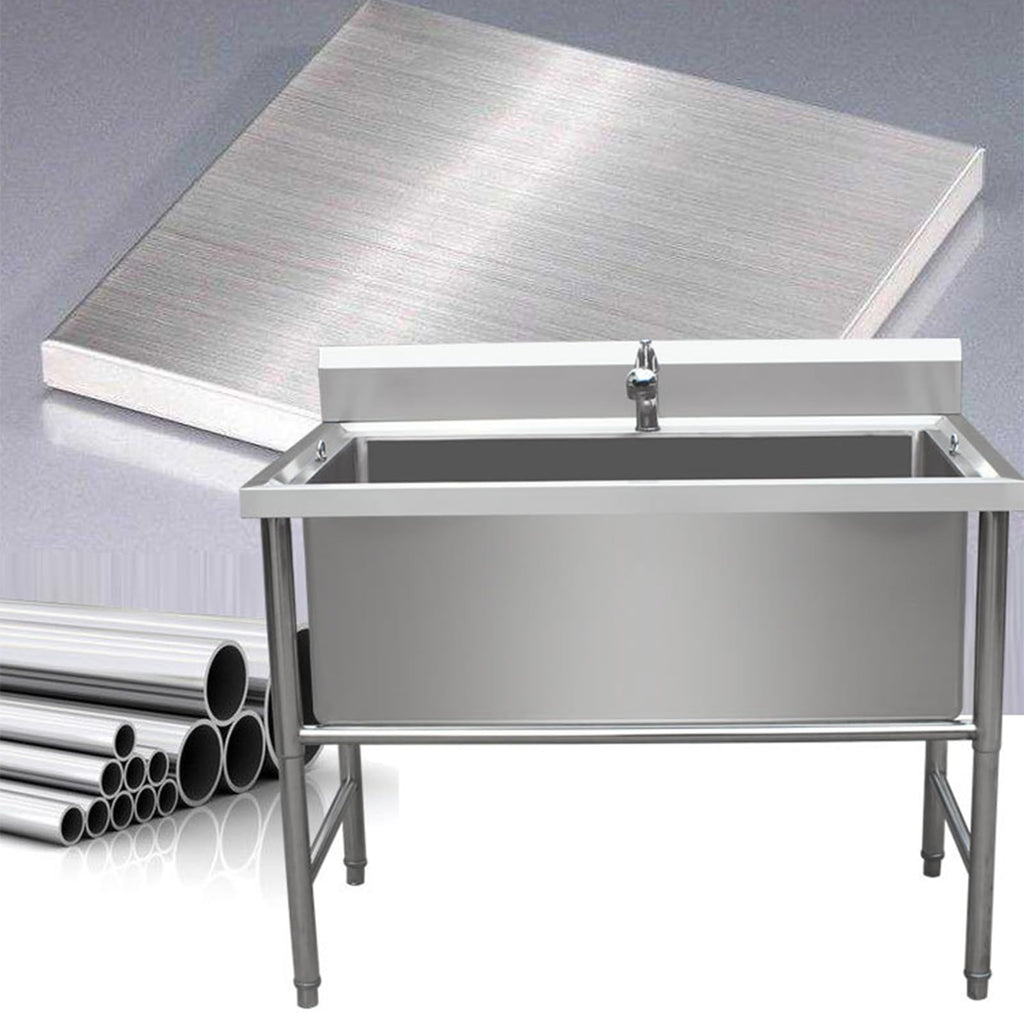 47" Stainless Steel Dog Grooming Tub with Stairs T447067
