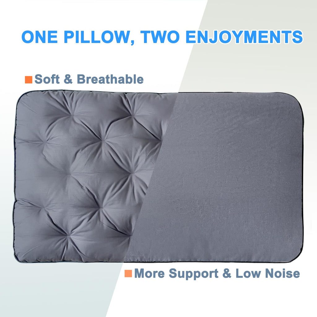 King Size Set of 2 Cotton Bed Pillow S9390