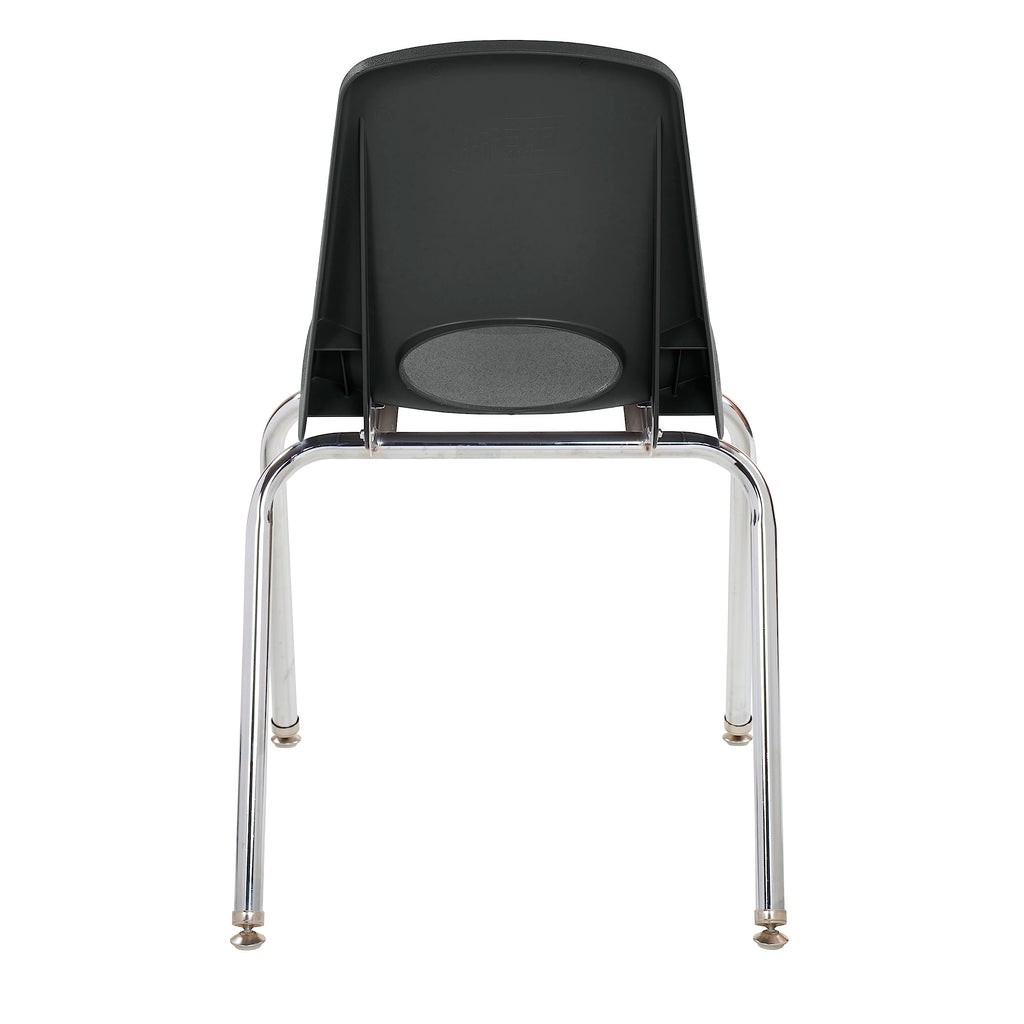 18" Black Stack Chair 5-Pack P48170