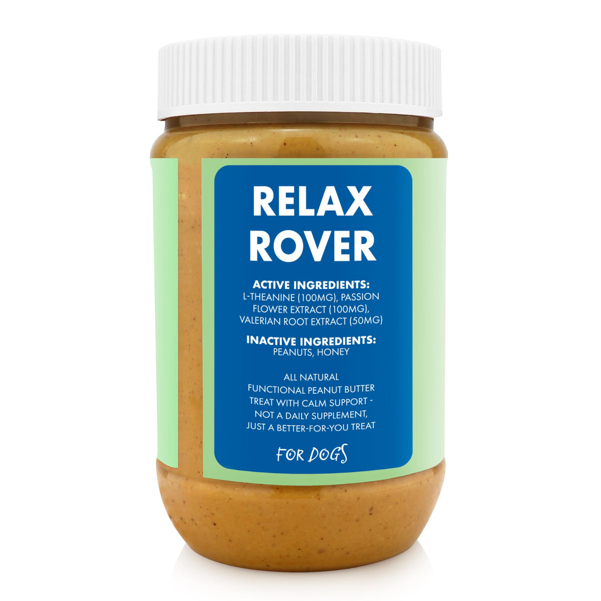 100% Natural Dog Peanut Butter Supplement 17oz X925