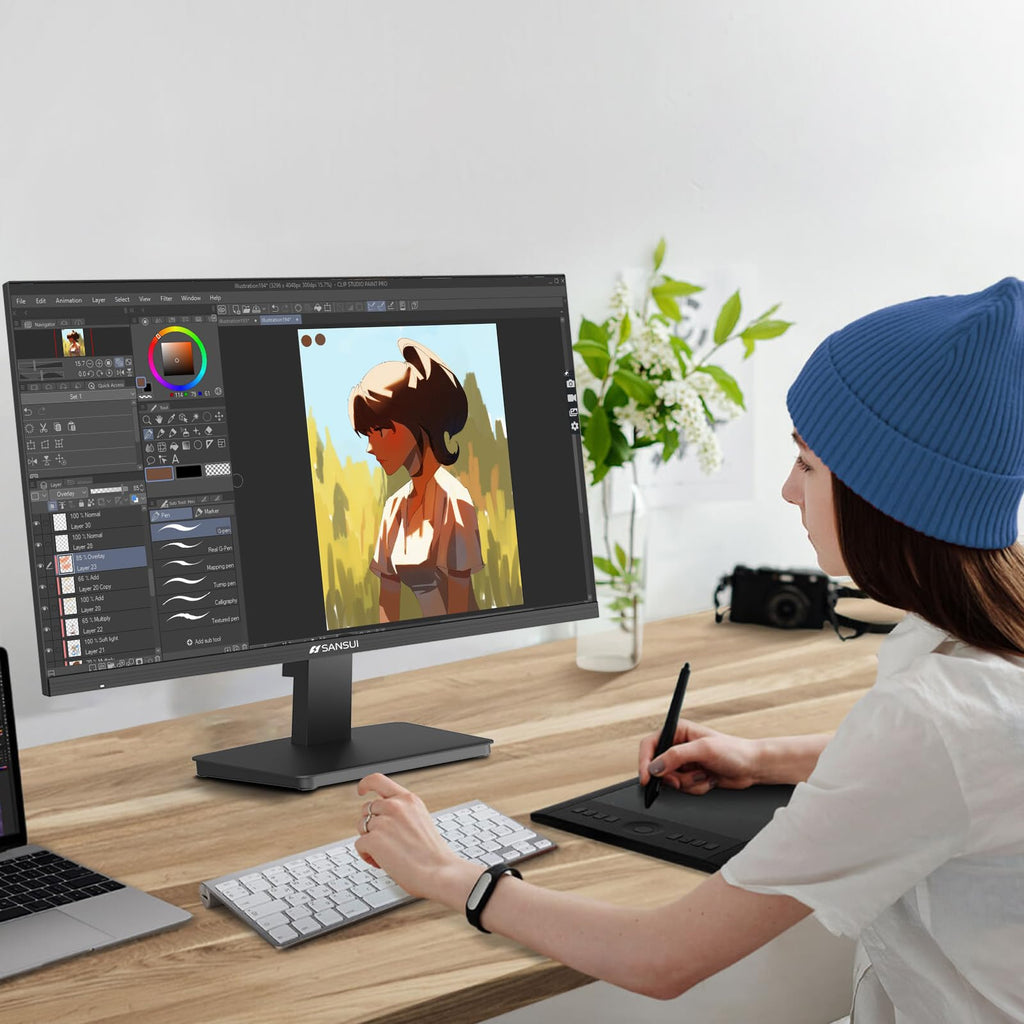 24 Inch 100Hz FHD Computer Monitor H343