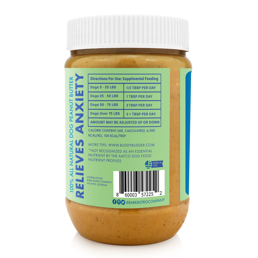 100% Natural Dog Peanut Butter Supplement 17oz X925