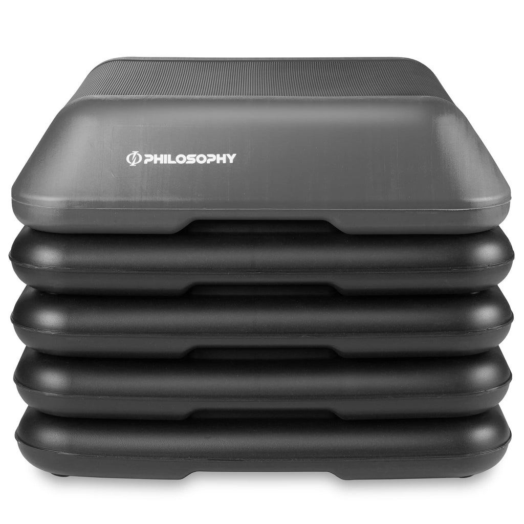 Adjustable High Step Platform with 4 Risers V404392
