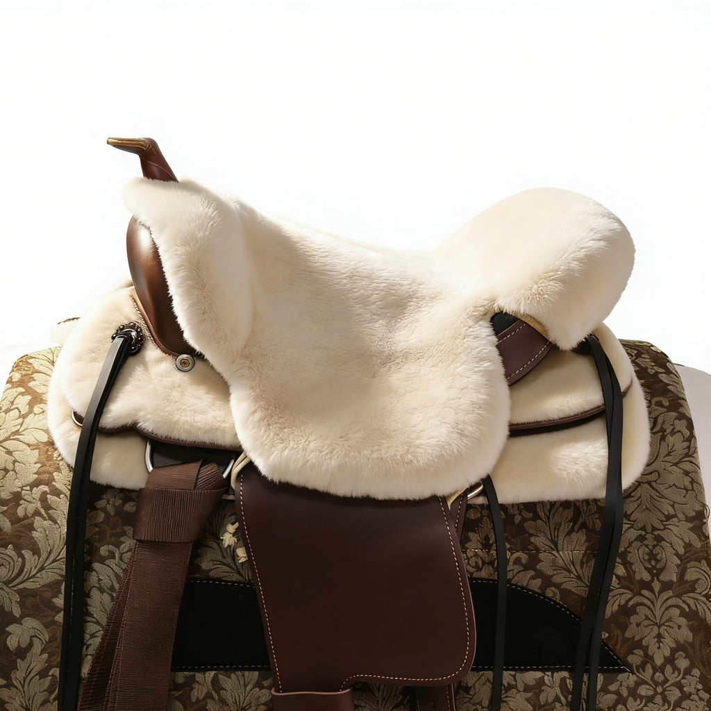 Sheepskin Saddle Seat Cover C818