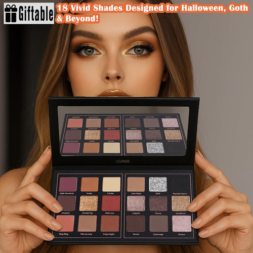 18 Colors Matte Shimmer Glitter Eyeshadow Palette Y741