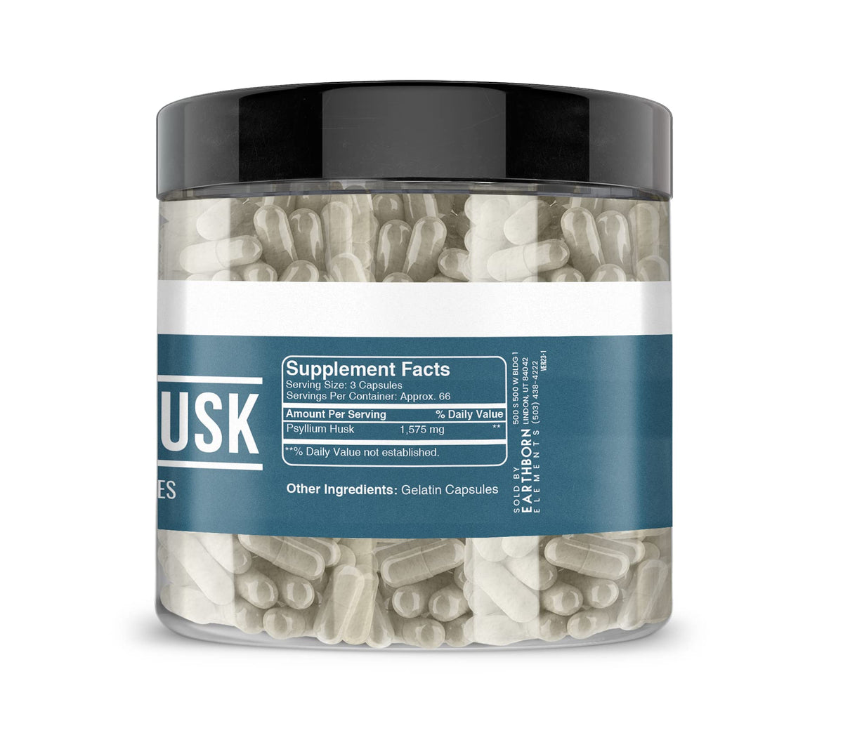 Psyllium Husk 200 Capsules J179321