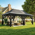 12x20 Pop Up Gazebo with Mosquito Netting E26327