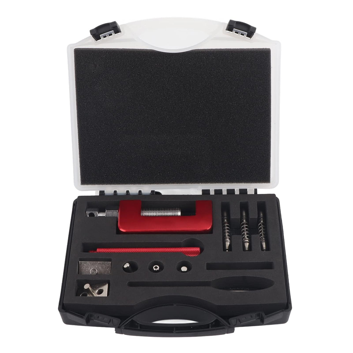 Motorcycle Chain Breaker Tool Set, 12-Piece Riveting Kit G75653