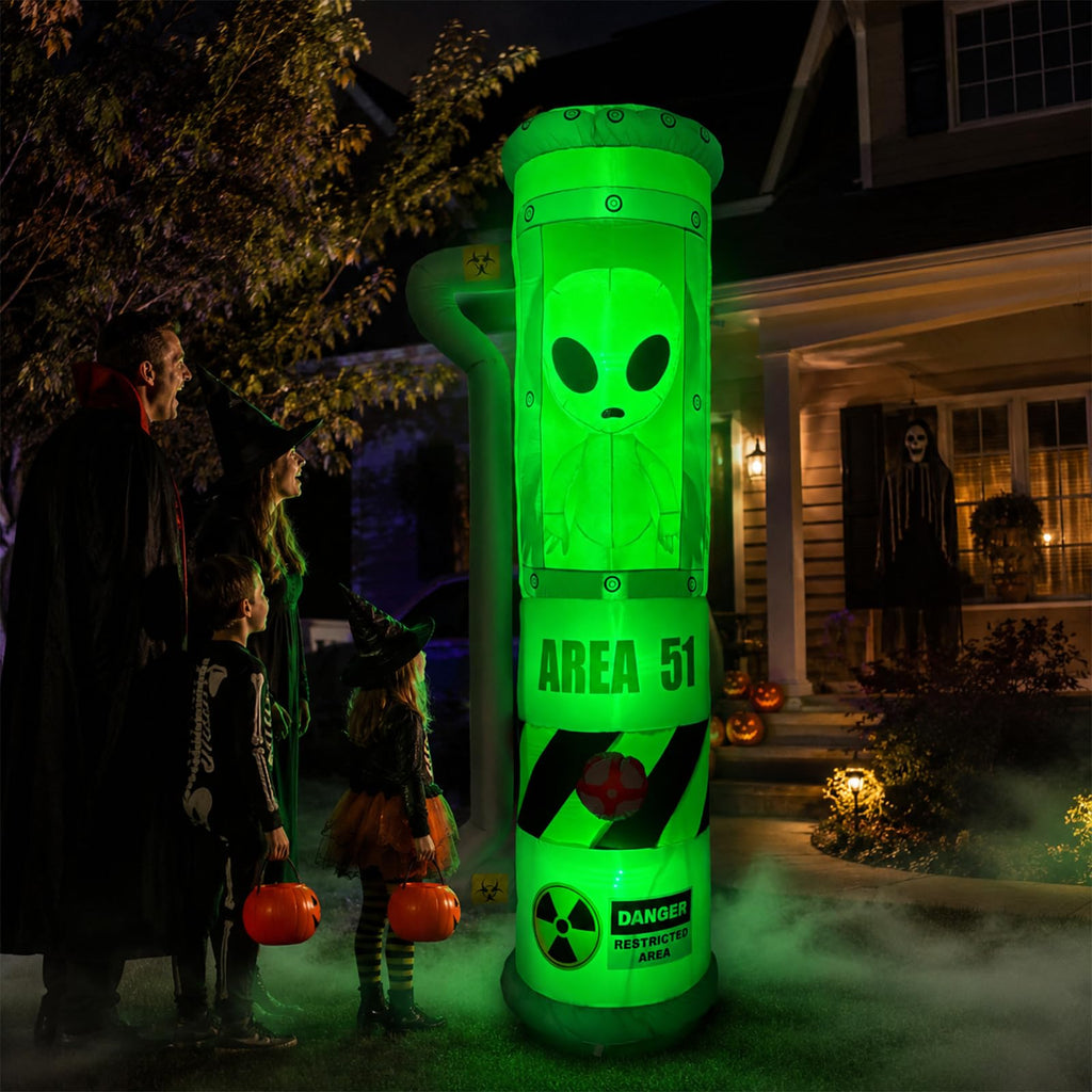 8FT Inflatable Outdoor Decoration with LEDs A893454
