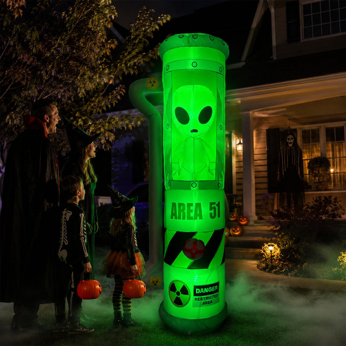 8FT Inflatable Outdoor Decoration with LEDs A893454