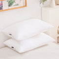 Gold Down Alternative Bed Pillow Set of 2 King Size X3651
