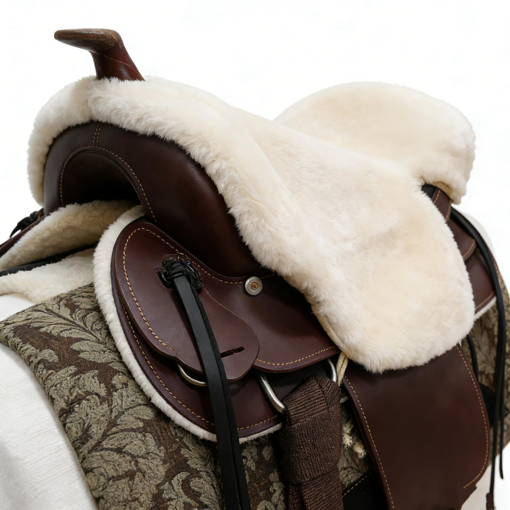 Sheepskin Saddle Seat Cover C818