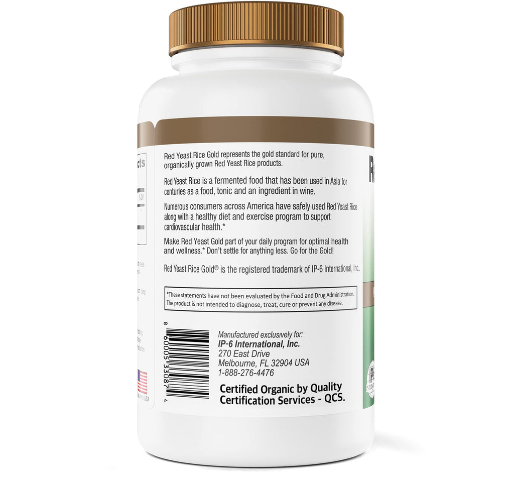 Red Yeast Rice 1200 mg 240 Capsules C7300
