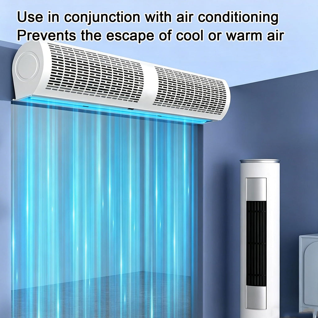 Wall Mounted Air Curtains Dual Speed Control 220V F78854