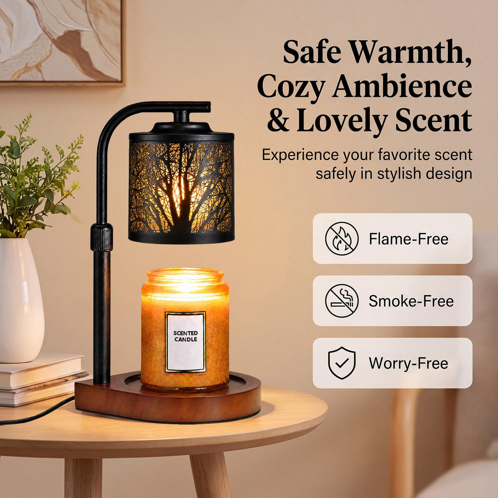 Candle Warmer Lamp with Timer & Dimmer L353