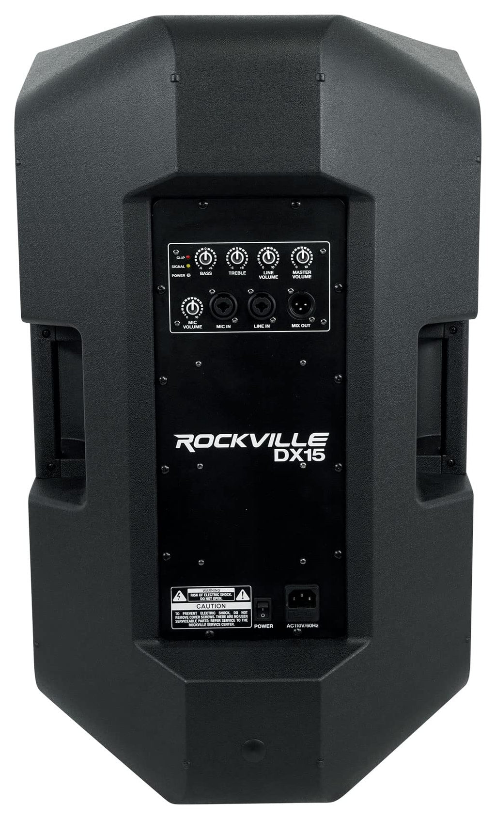 15" Active Powered DJ PA Speaker with 2-Channel Mixer B35754