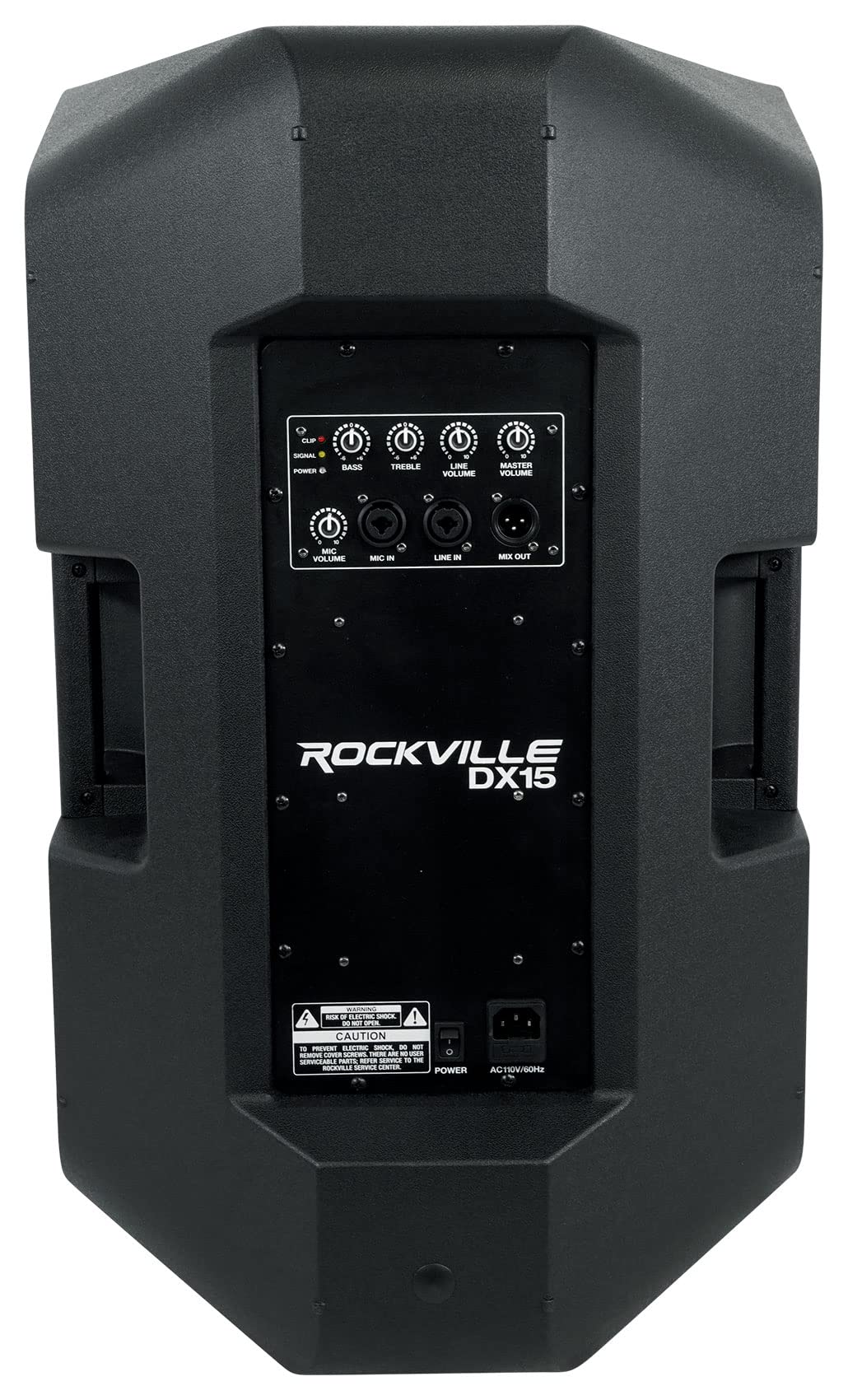 15" Active Powered DJ PA Speaker with 2-Channel Mixer B35754