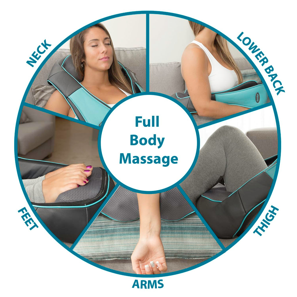 Shiatsu Neck and Back Massager with Heat T55518