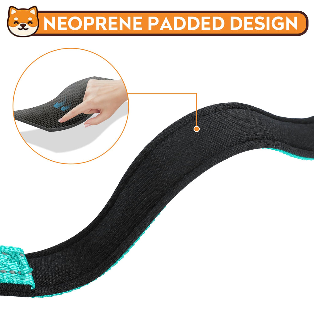 Reflective Adjustable Soft Neoprene Padded Dog Collar T8857