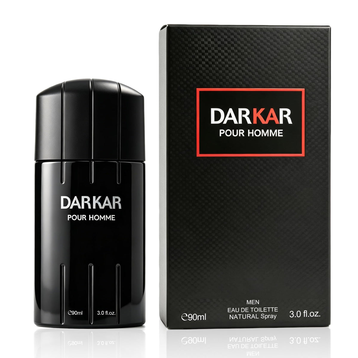 Eau de Toilette for Men, Woody Leather Cologne, 3.3 fl oz X975046