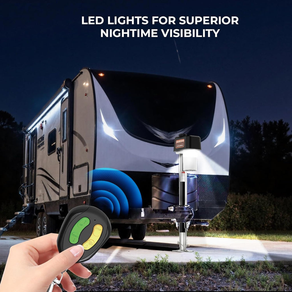 Electric Trailer Jack 7500LBS with Remote N5016