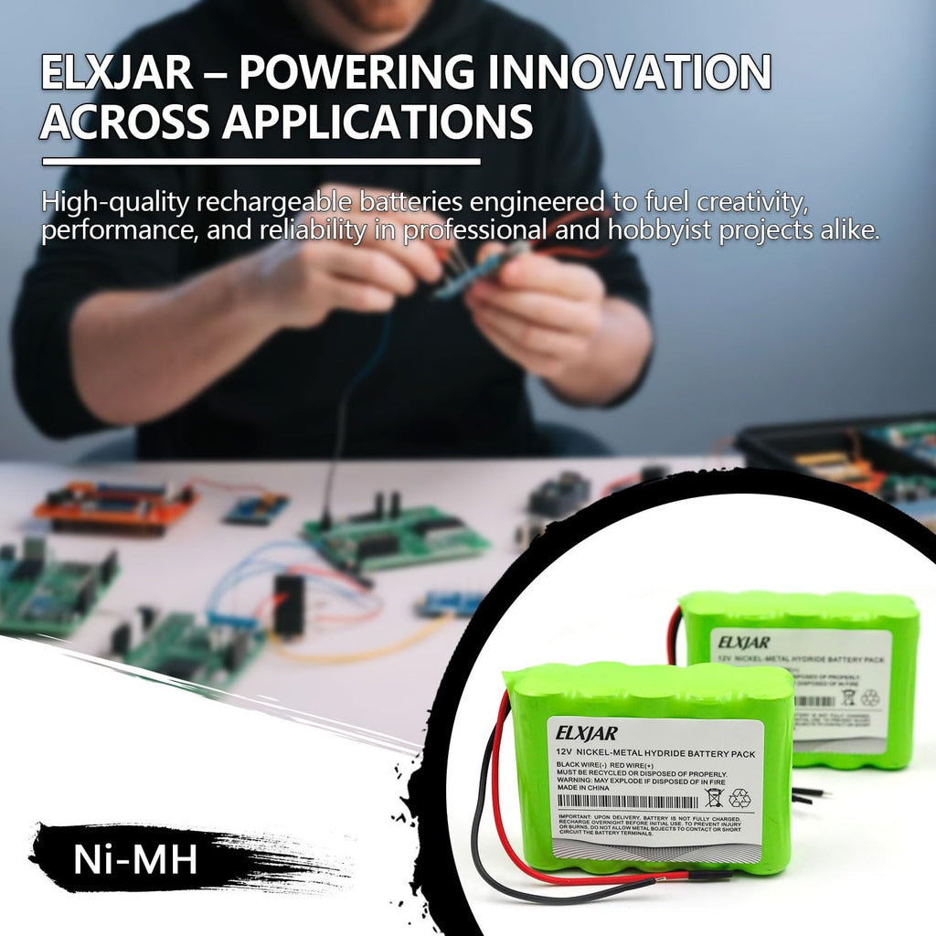 12V 2000mAh Ni-MH Battery Pack E3204