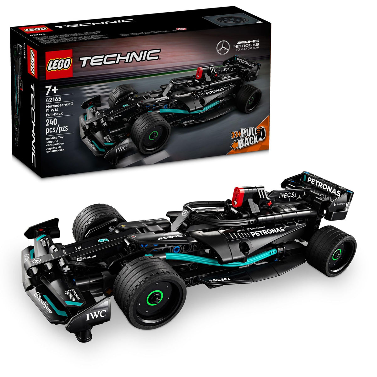 Pull-Back Car Toy Building Set J9049