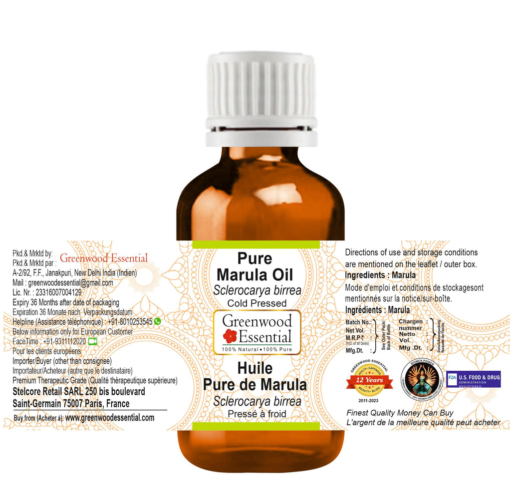 Pure Marula Oil Cold Pressed 30ml Z93832
