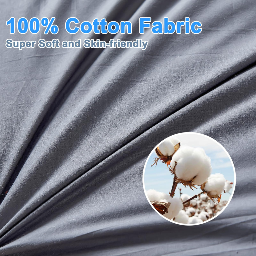 King Size Set of 2 Cotton Bed Pillow S9390