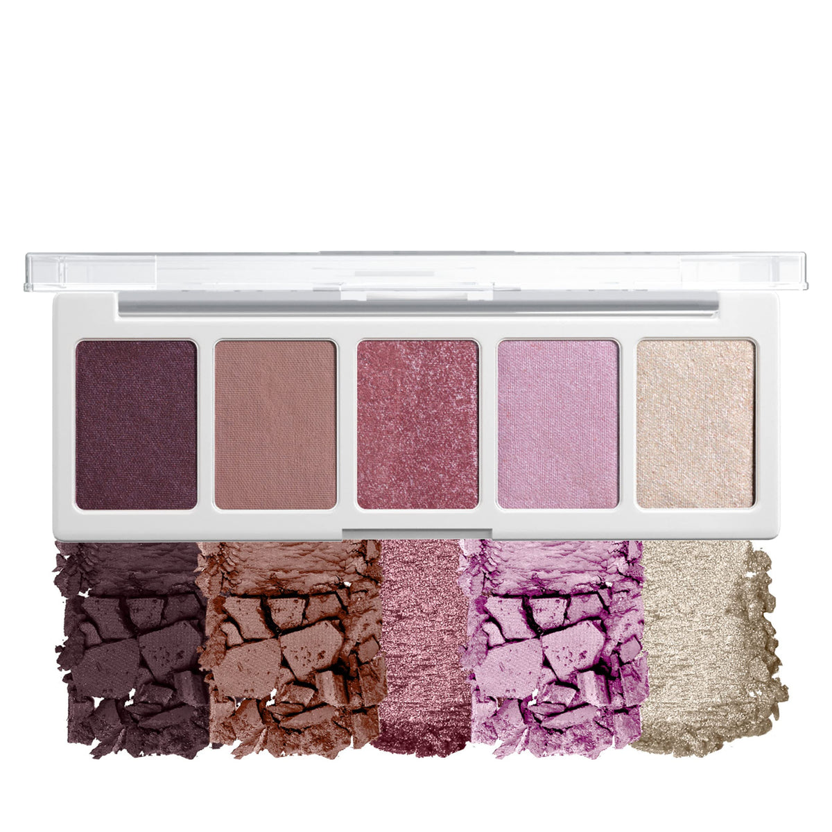5 Pan Matte Shimmer Metallic Eyeshadow Palette T971455