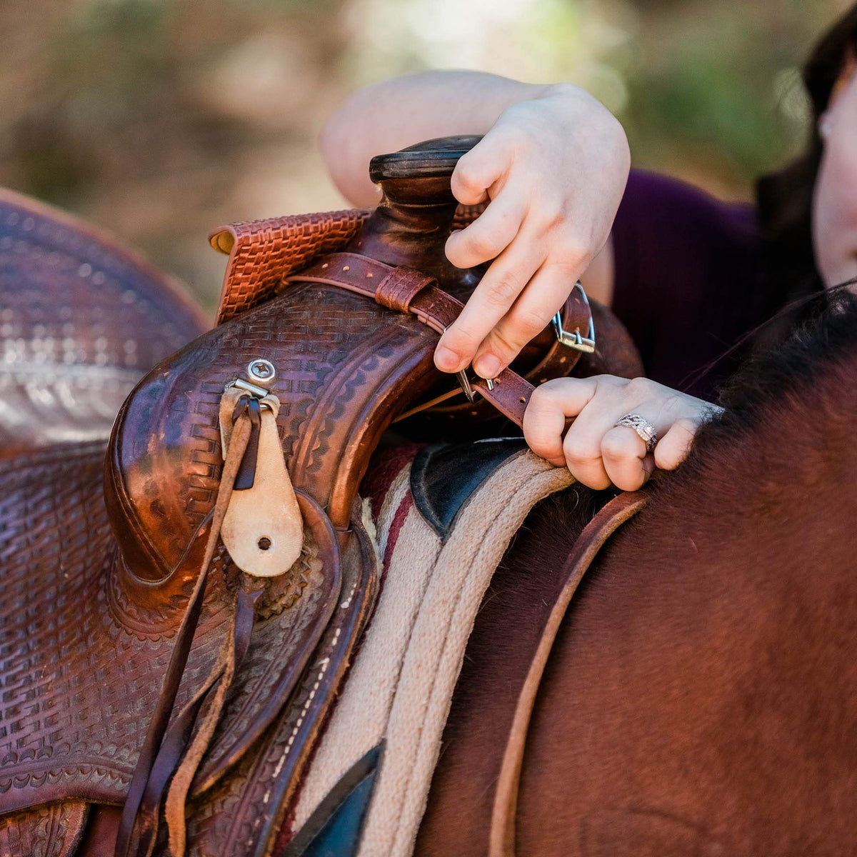 Saddle Pommel Bag Phone Holder P375128