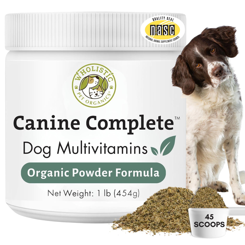 Organic Dog Vitamins, 1 Lb, 45 Scoops G984