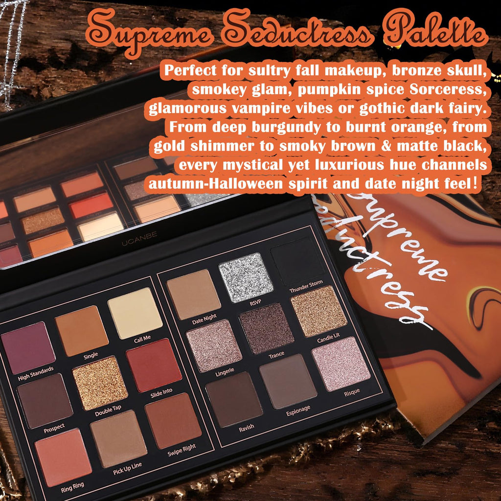 18 Colors Matte Shimmer Glitter Eyeshadow Palette Y741