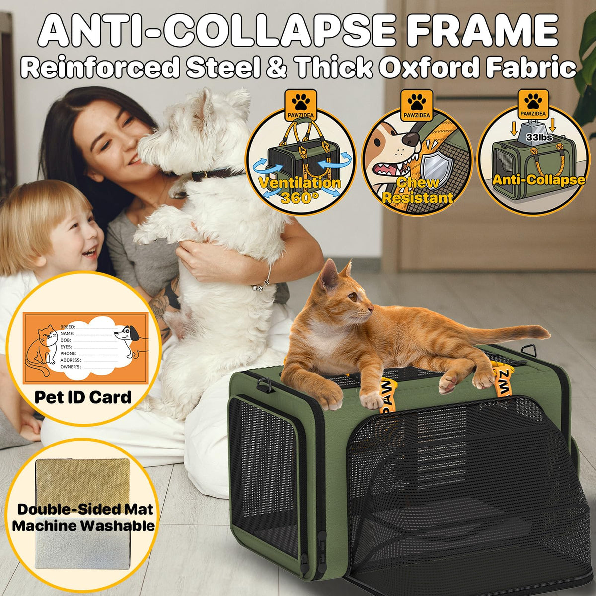 Expandable Pet Carrier W763001