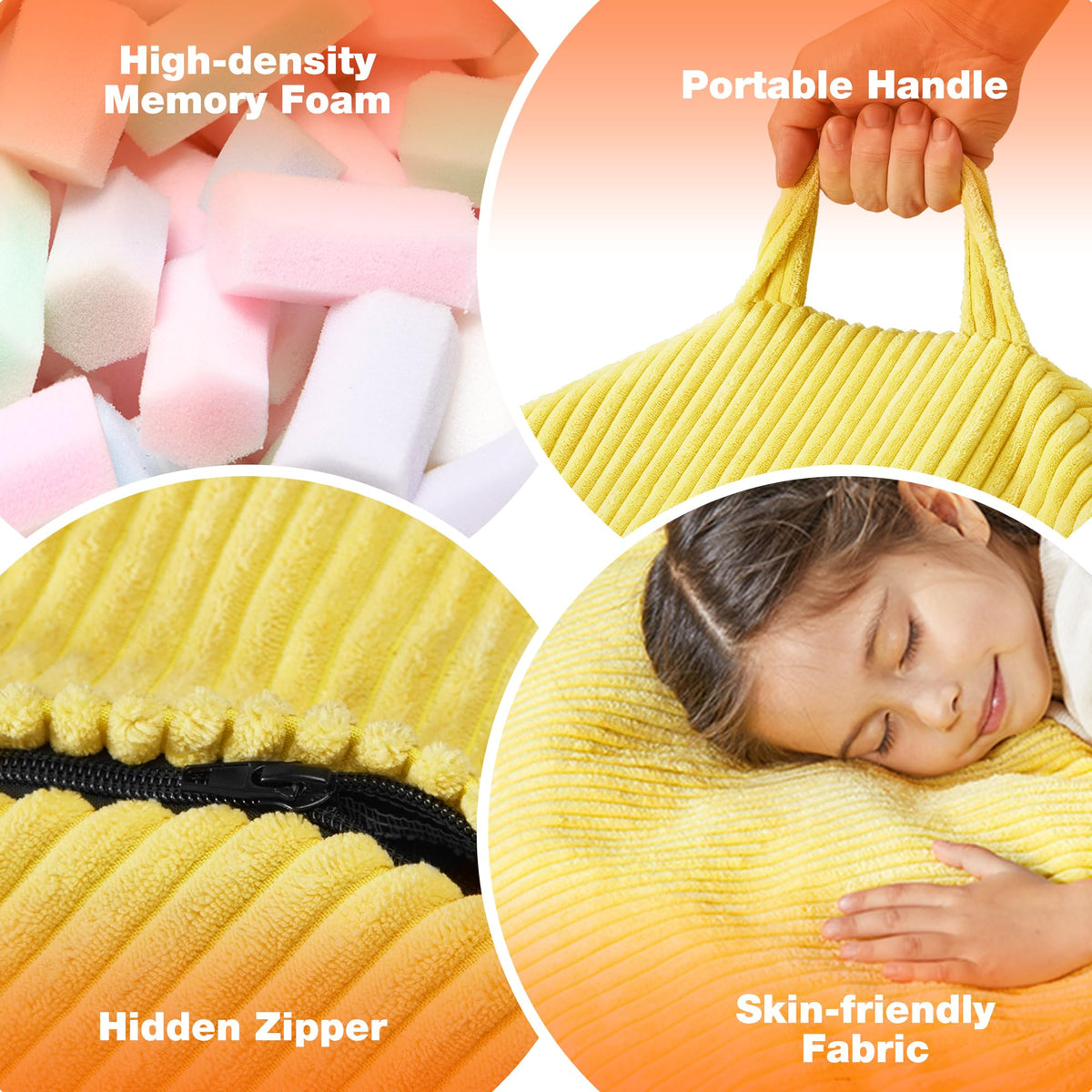 Oversized Bean Bag Chair with Filling U90843