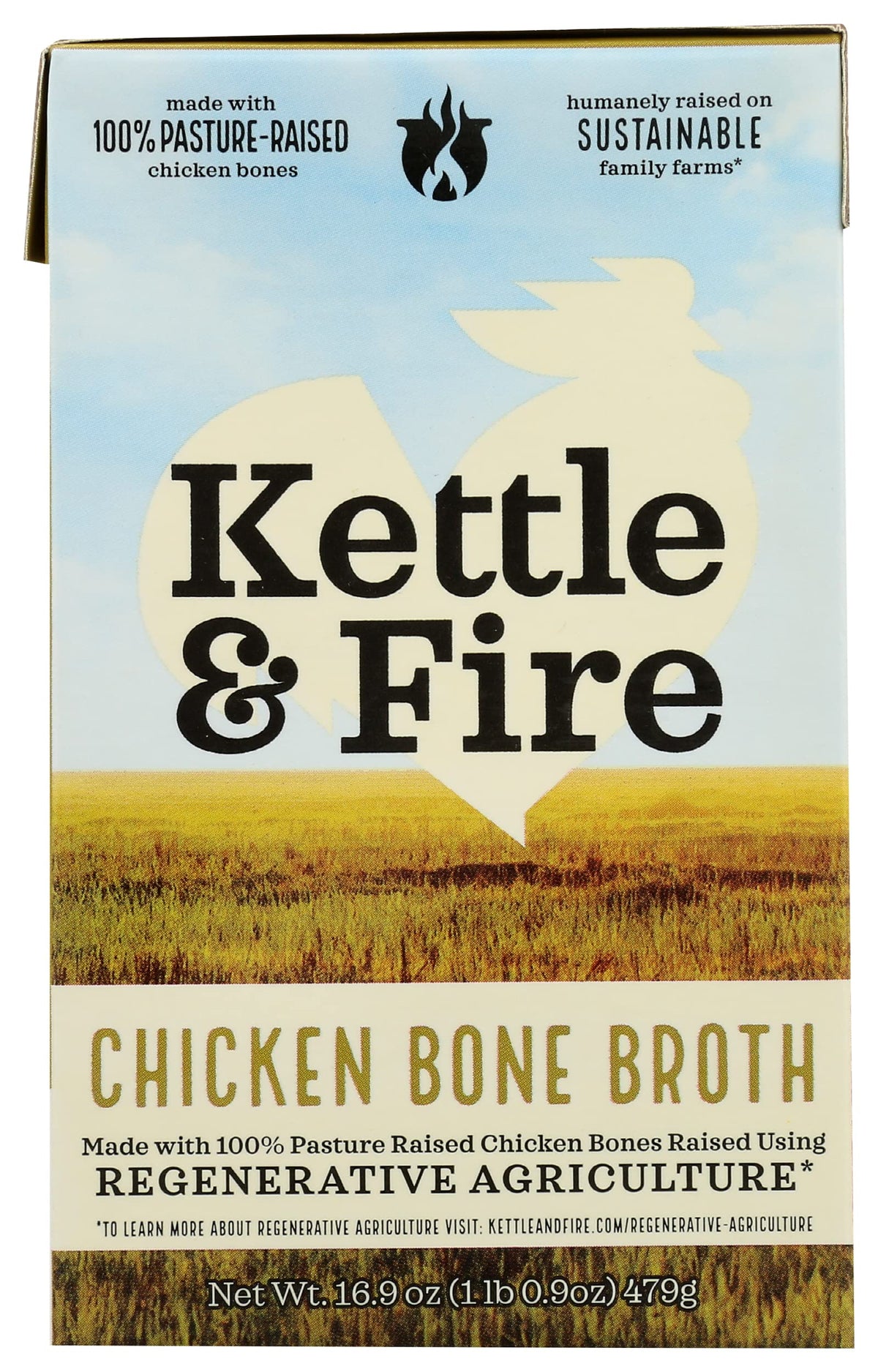 Chicken Bone Broth 16.9 Oz Pack of 6 E70967