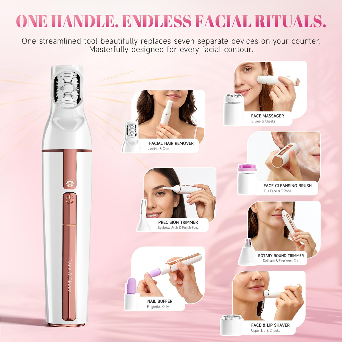 7-in-1 Facial Hair Remover O96242