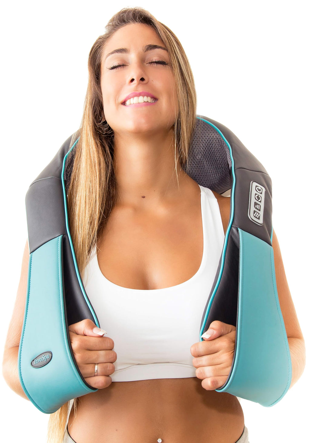 Shiatsu Neck and Back Massager with Heat T55518