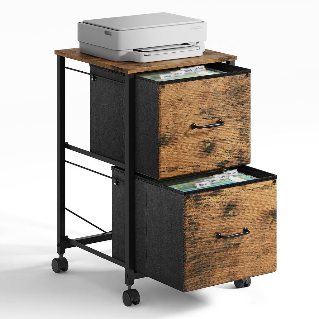 2 Drawer Mobile File Cabinet I493